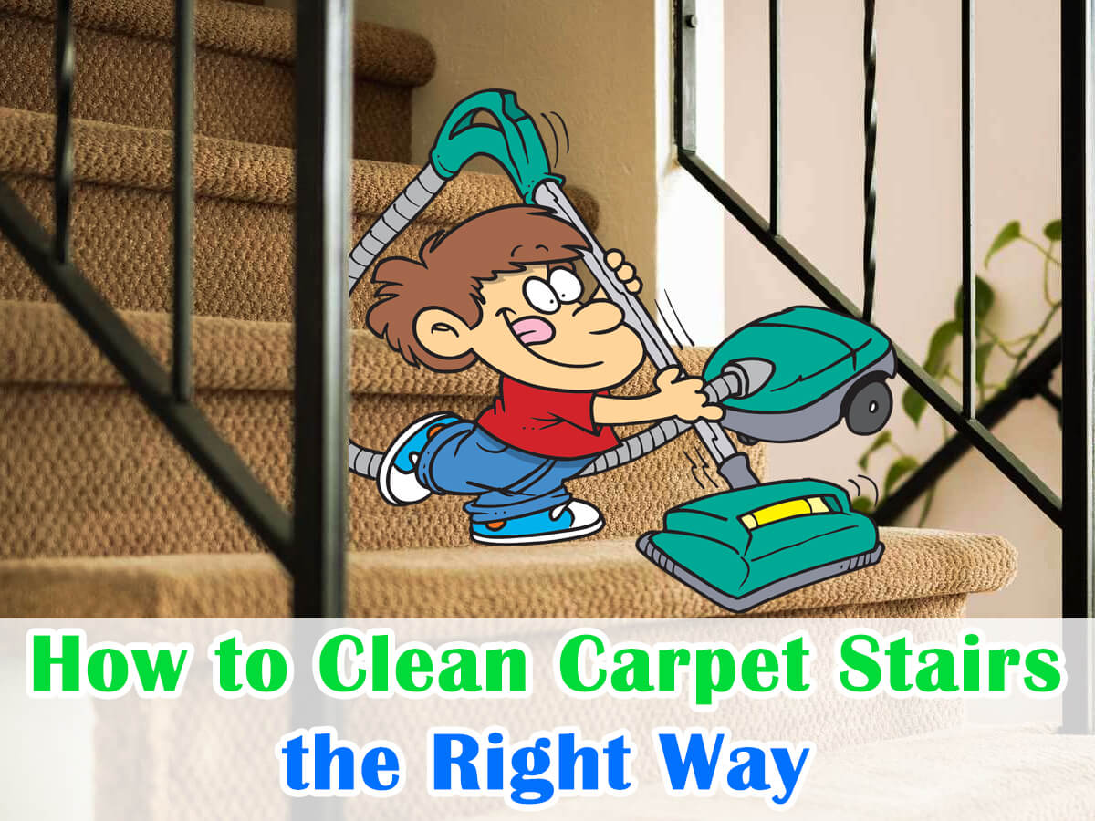 How to Clean Carpet Stairs