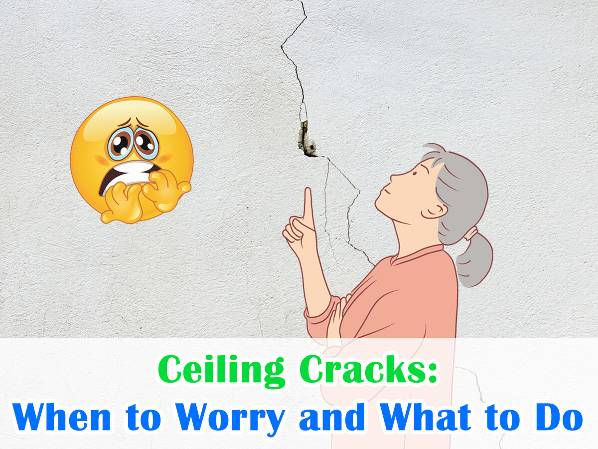 Ceiling Cracks: When to Worry