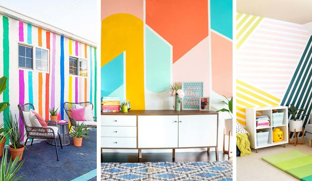 Creative ways to paint a wall