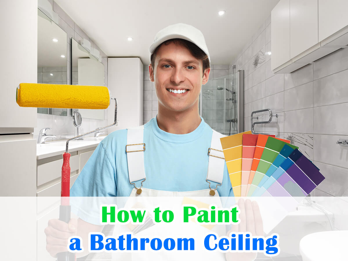 How to Paint a Bathroom Ceiling